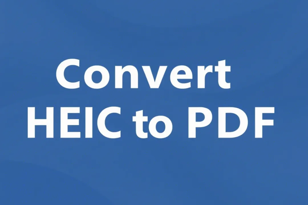 heic to pdf